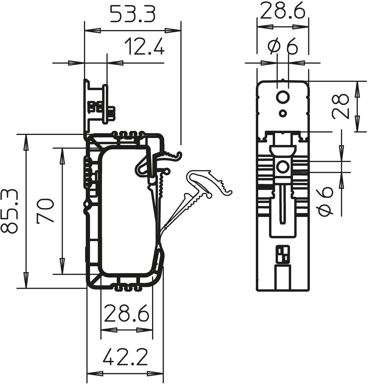 OBO Bettermann Vertr Grip-Sammelhalterung 2031 20 SP