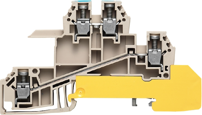 Weidmüller Verteilerklemme 84,5x6,1x49mm WDL 2.5/S/N/L/PE