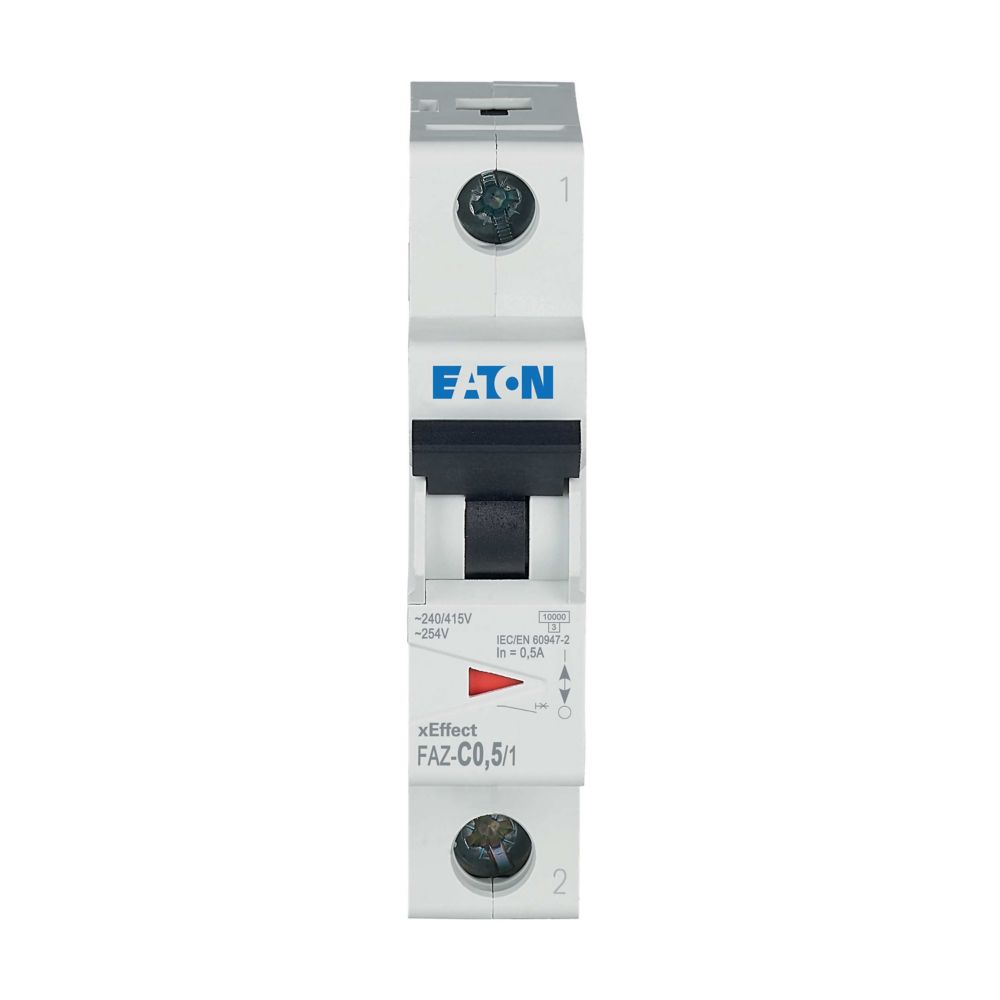 Eaton (Moeller) Leitungsschutzschalter C 0,5A, 1p FAZ-C0,5/1