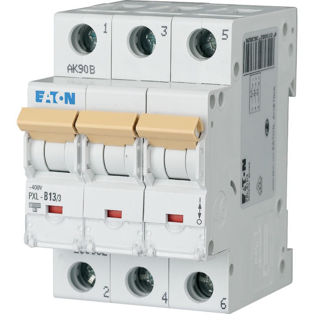 Eaton (Installation) LS-Schalter m.Beschrift. B 13A, 3p PXL-B13/3