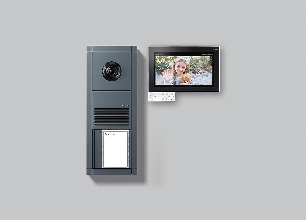 Siedle&Söhne Video Set Vario mit Axiom Anthrazitgrau SET VVA 700-1 AG