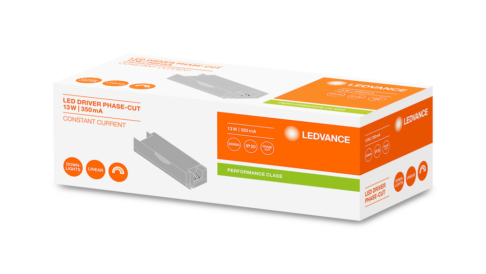 Ledvance LED-Treiber 350 mA, 13 W, IP20 DRPCPFM13/220240/350