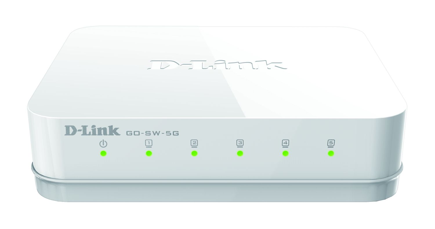 DLink Deutschland Gigabit Desktop Switch 5-Port GO-SW-5G/E