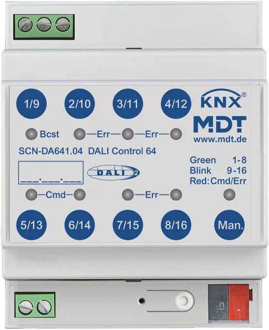 MDT technologies DALI Control 64 Gateway 4TE, REG SCN-DA641.04
