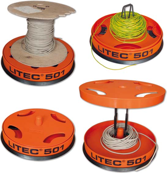 Litec Technik Kabelabroller bis 380kg L501-swor