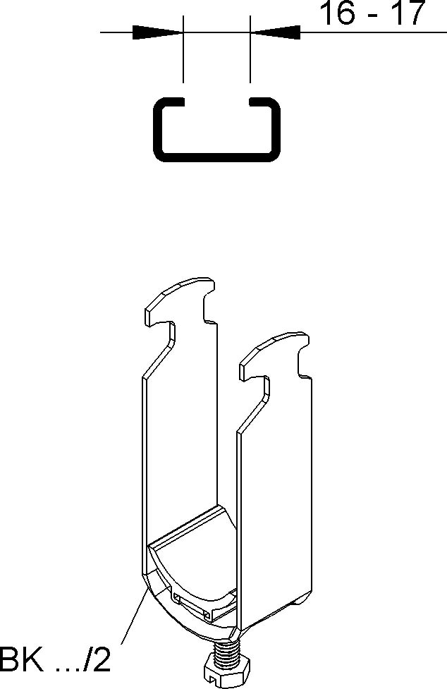 Niedax Bügelschellen BK 22/2