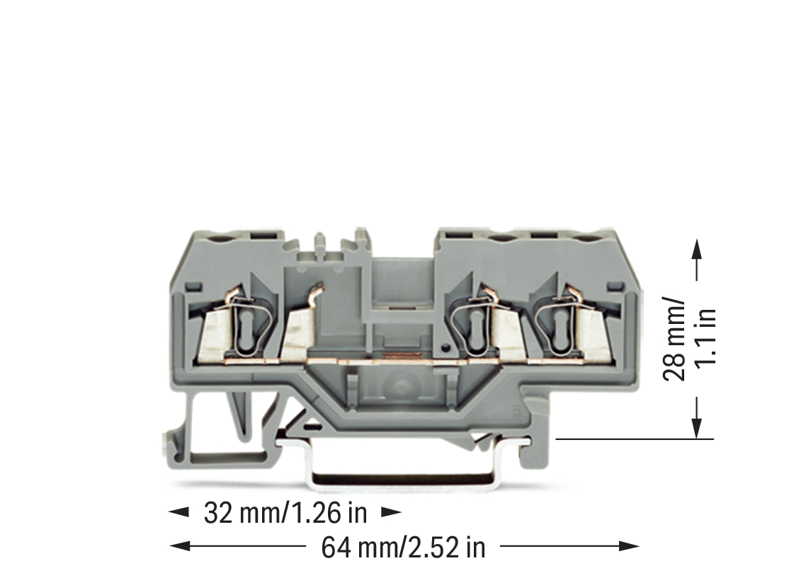 WAGO GmbH & Co. KG Durchgangsklemme gr 0,08-2,5qmm 280-681 WAGO GmbH & Co. KG Durchgangsklemme gr 0,08-2,5qmm 280-681