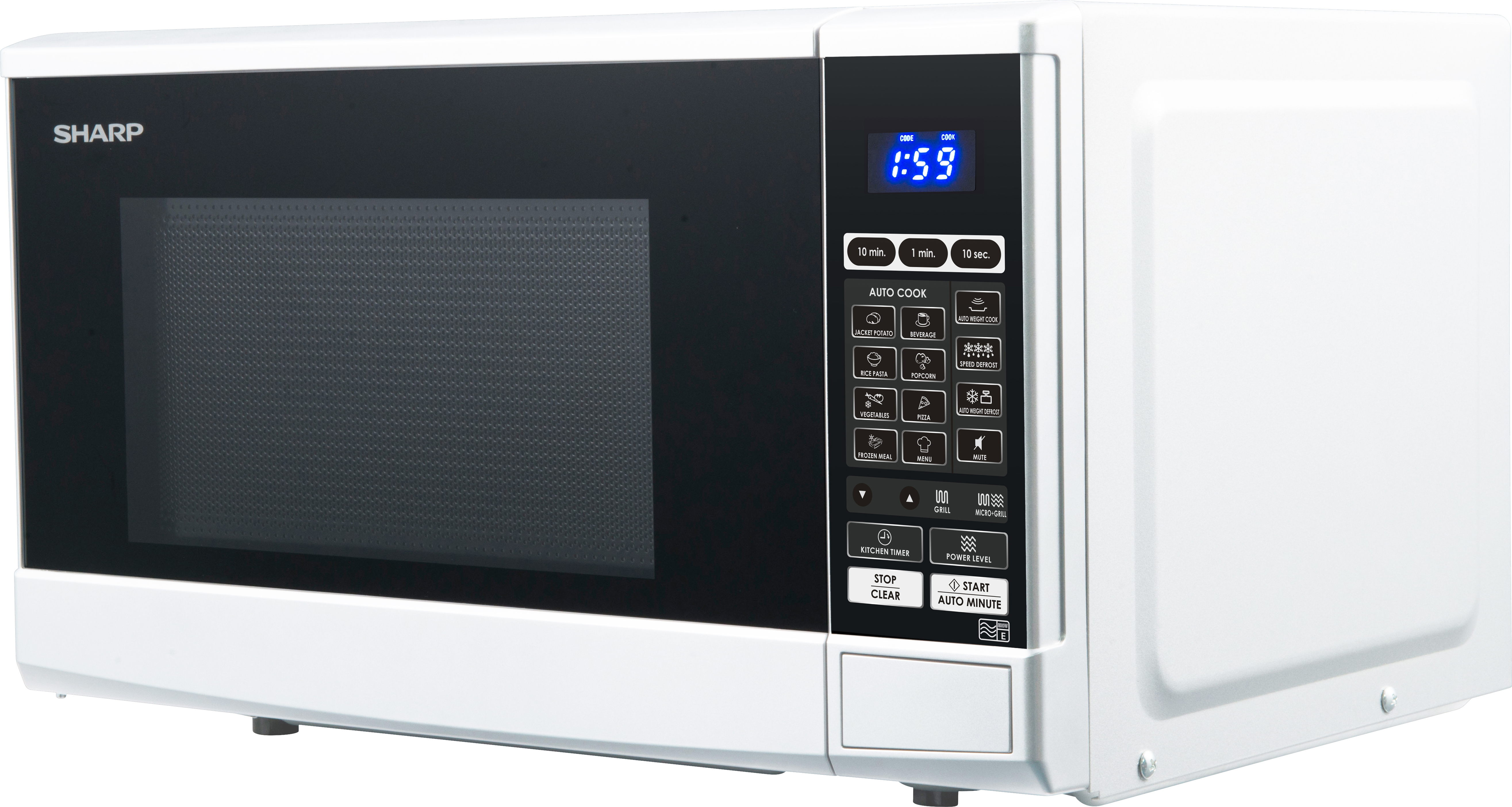 Vestel DE Mikrowelle 2in1 20L 800/1000W,ws R670w