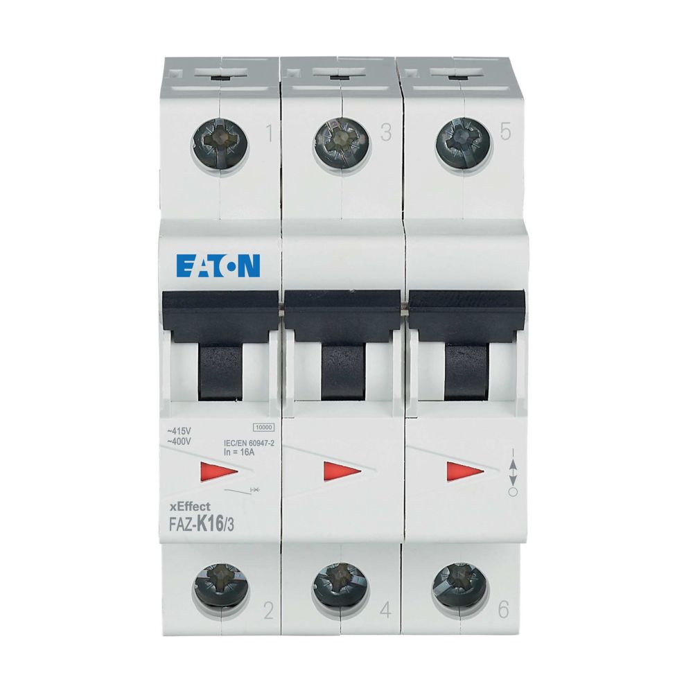 Eaton (Moeller) Leitungsschutzschalter K 16A, 3p FAZ-K16/3