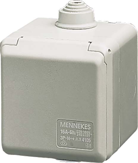 Mennekes Wanddose Cepex 32A,5p,6h,400V,IP44 4110