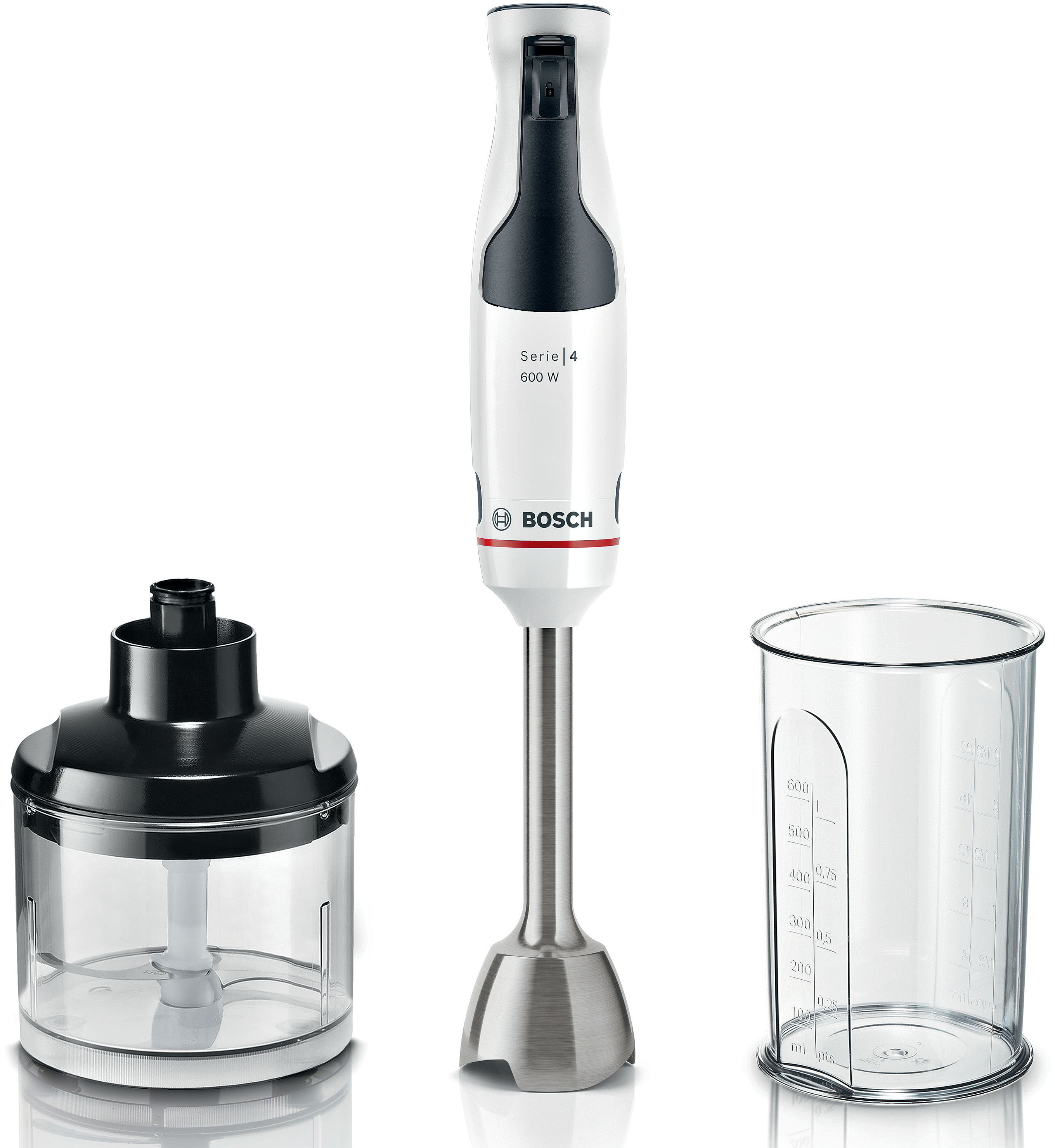 Bosch SDA Stabmixer ErgoMaster,Serie4 MSM4W220 ws/gr