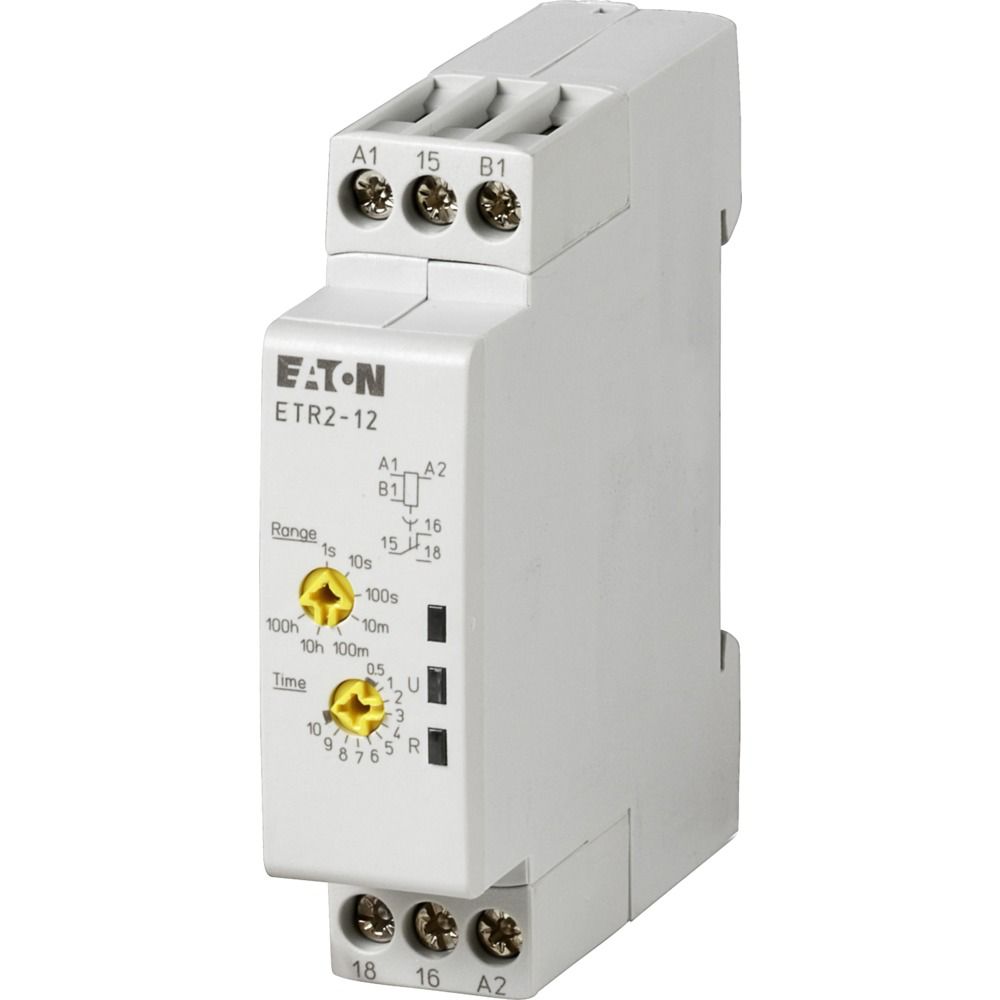 Eaton (Moeller) Elektron.Zeitrelais 0,5s-100h rück.verz. ETR2-12