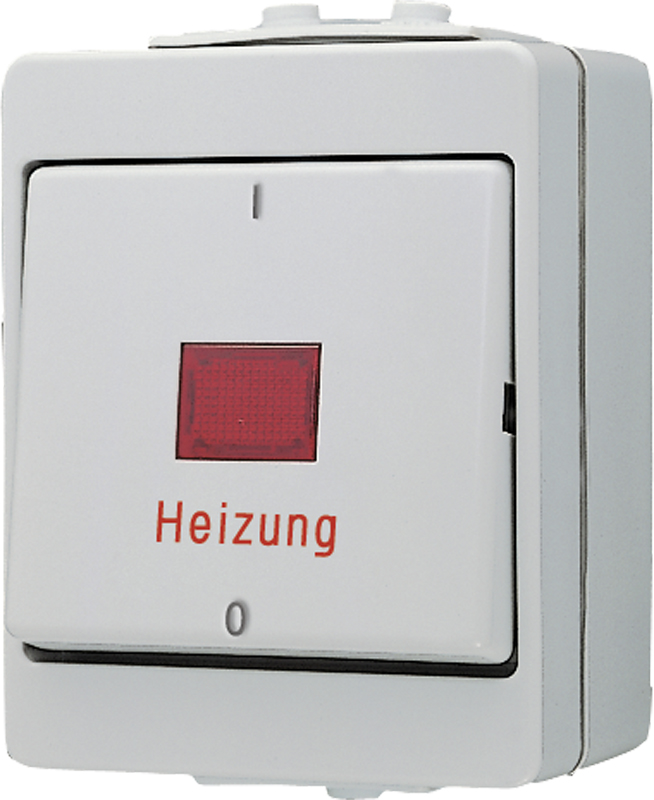 Jung Heizung Notschalter Aus 3-pol. 603 HW