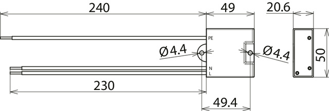 DEHN Überspannungs-Ableiter Typ 2 DEHNcord DCOR L 2P 275