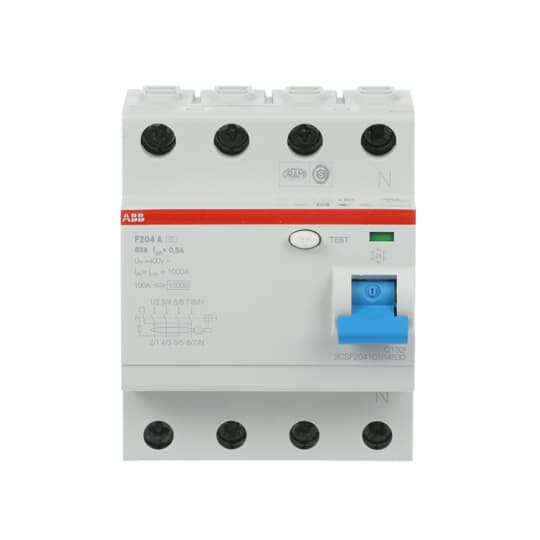 ABB Stotz S&J FI-Schutzschalter 63/0,5A 4p. F204A-63/0,5