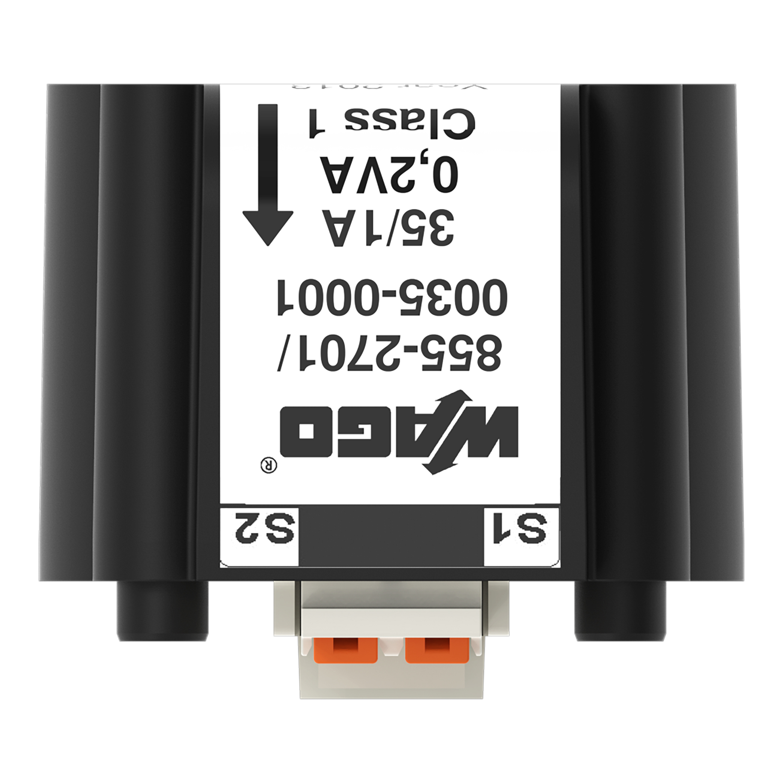 WAGO GmbH & Co. KG Aufsteck-Stromwandler 35A/1A 855-2701/035-001