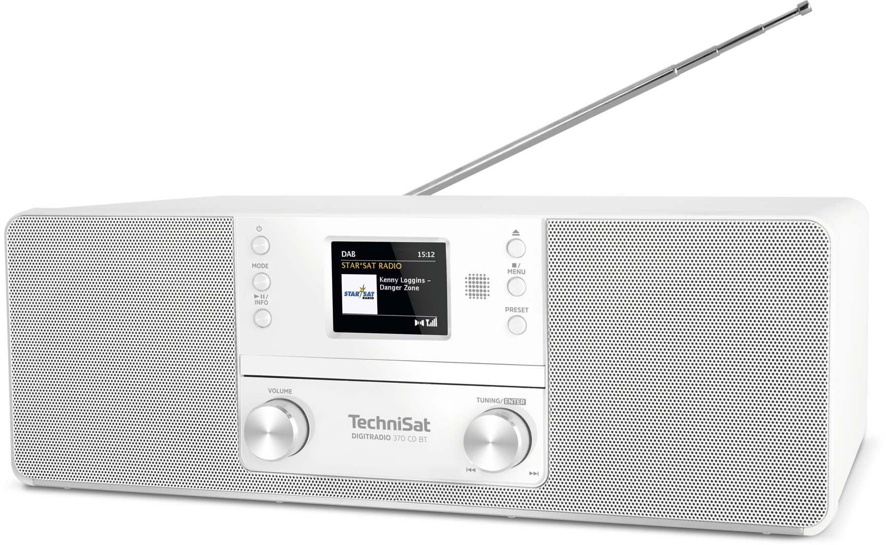 TechniSat DAB+Digitalradio UKW,CD,BT,Streaming DIGITRADIO370CDBT ws