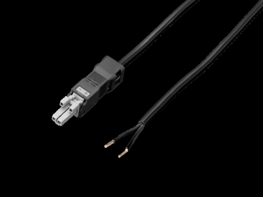 Rittal Einspeisung 2-polig DC sw 3000mm m.Stecker SZ 2500.410 (VE5)