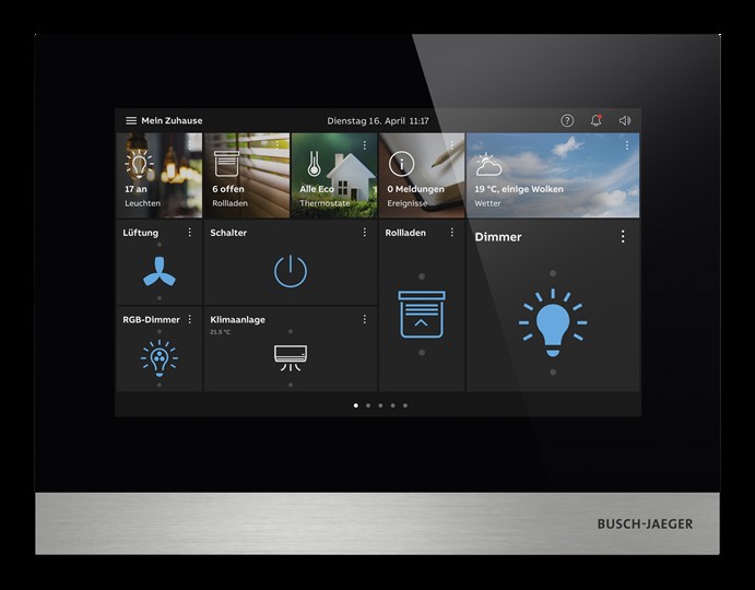Busch-Jaeger IP-Touch 7"LAN/WLAN H8236-4B-03