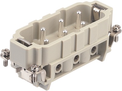 Harting Schraubanschluss Han 6HsB-Stifteinsa. 09310062601