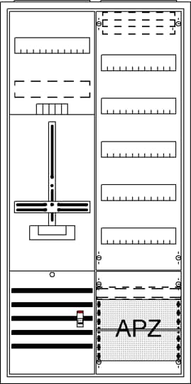 Striebel&John Komplettschrank AP3Pkt.A271Z1V5A2 DA27GB