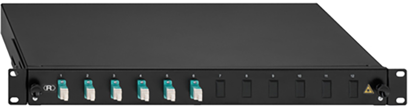 Rutenbeck BasicLine Spleissbox 6xLC-D OM3 aqua 2280300060