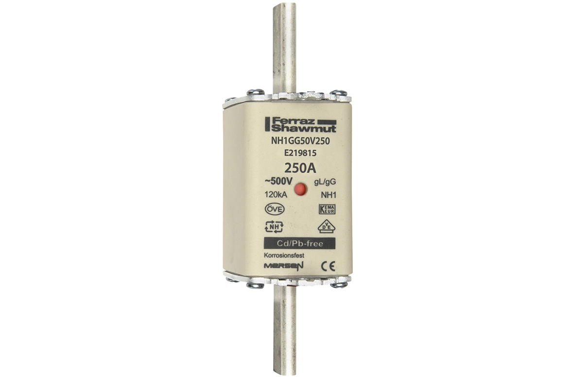 Mersen NH-Sicherungseinsatz SF Gr.1 gG 250A/500V KM NH1GG50V250