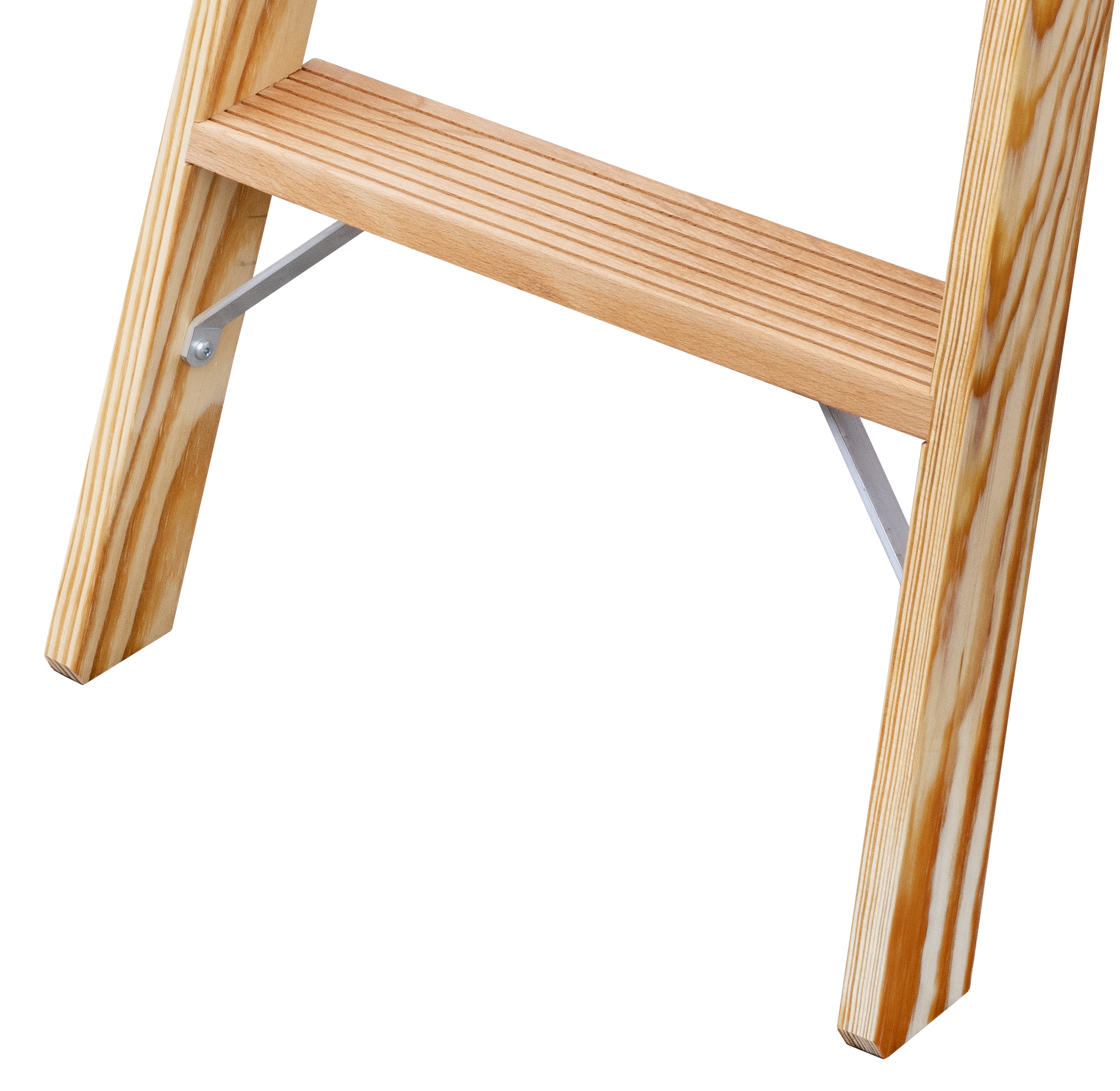 Geis&Knoblauch Holz Stufen Stehleiter ERGO Plus 2x10Stufen 2110-7
