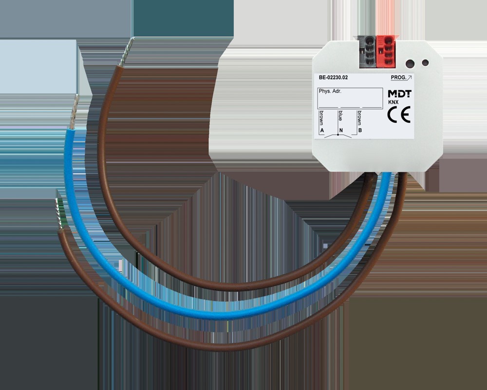 MDT technologies Tasterschnittstelle 2-fach UP, 230VAC BE-02230.02