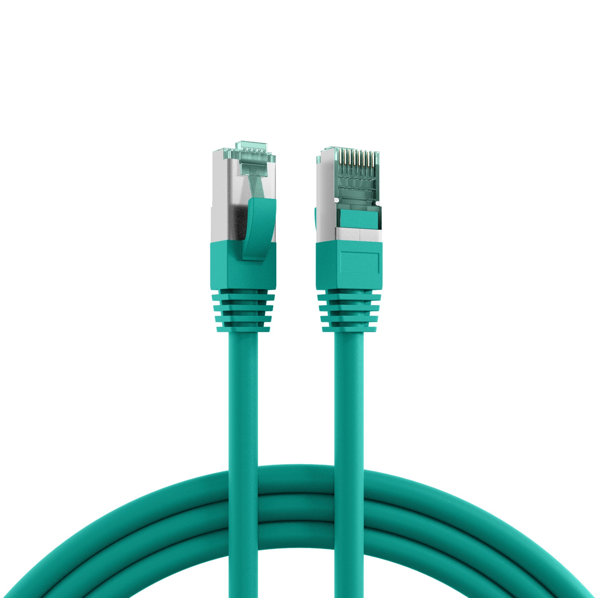 EFB-Elektronik Patchkabel Cat.6A S/FTP RJ45 EC6000A 0.25m gn
