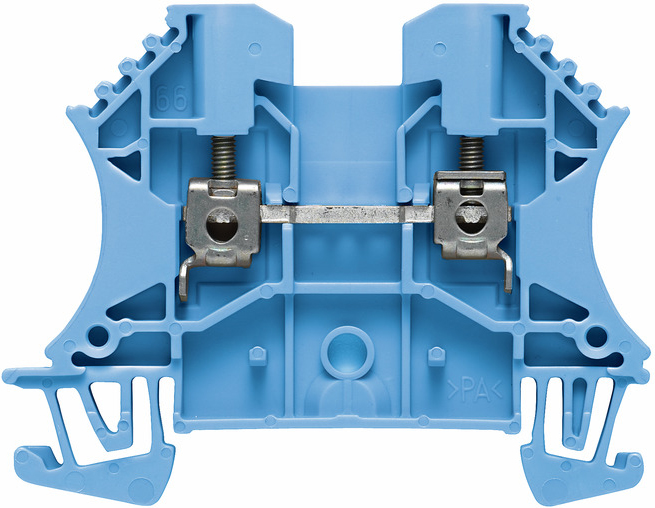 Weidmüller Durchgangsklemme 60x5,1x47mm bl WDU 2.5 BL