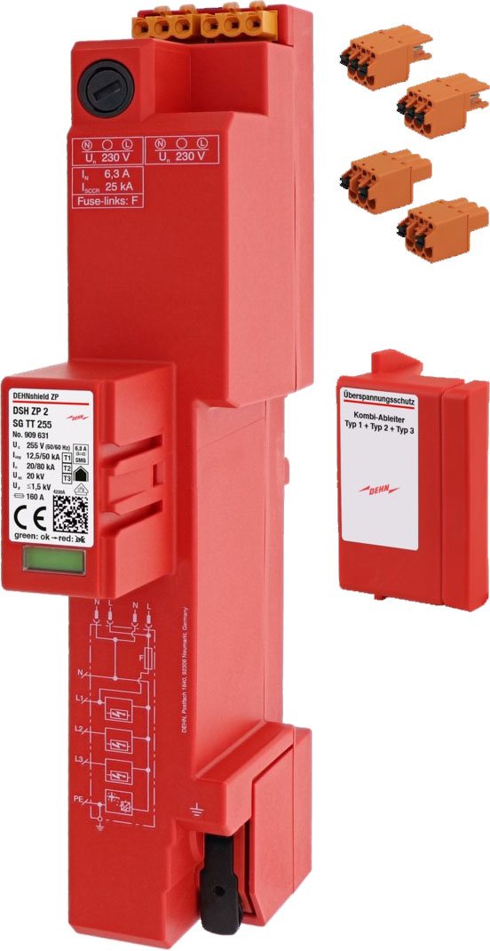 DEHN Kombi-Ableiter TT DSH ZP 2 SG TT 255