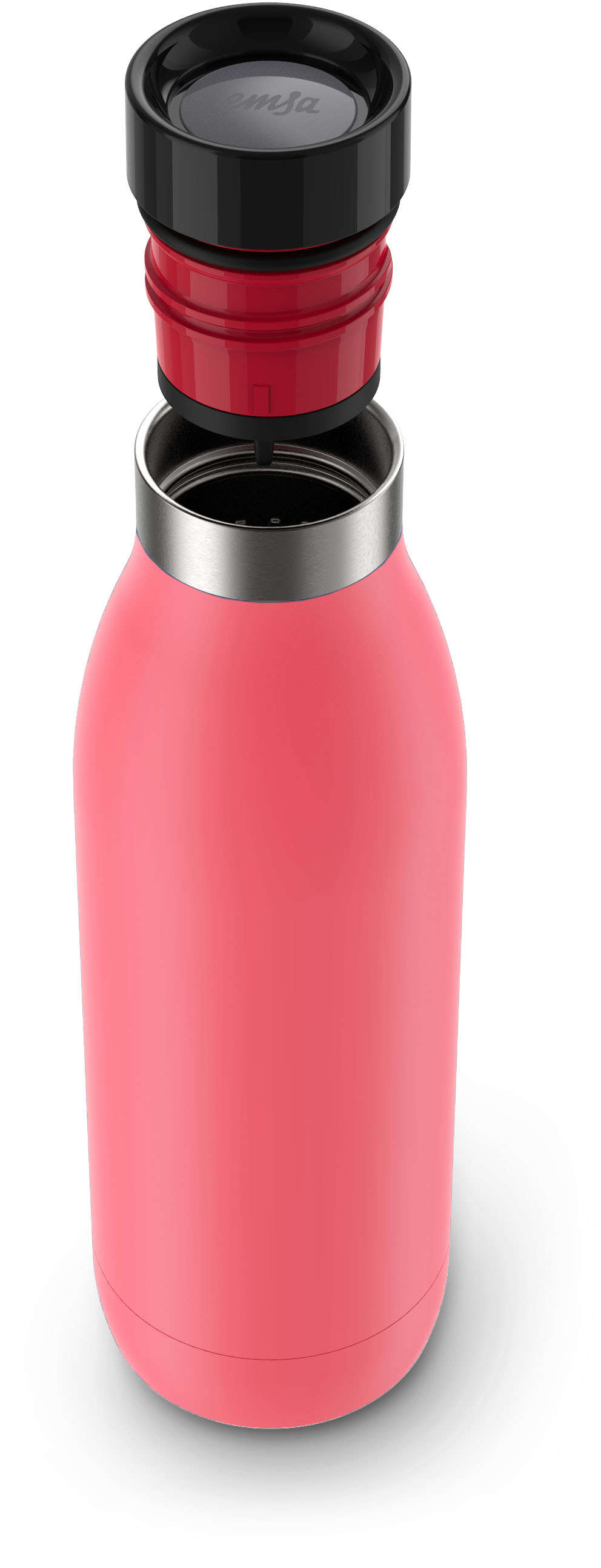 Groupe SEB WMF Trinkflasche 0,5L basic coral BLUDROP basic coral