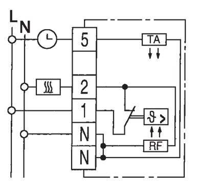 Eberle Controls Temperaturregler  RTR-E 6145