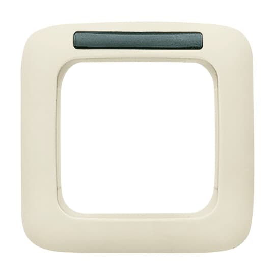 Busch-Jaeger Rahmen 1-fach weiß, Sichtfenster 1721 NS-212