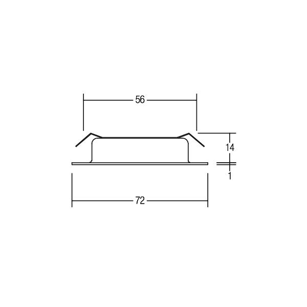Brumberg Leuchten LED-Einbaustrahler 230V 3000K weiß 38370073