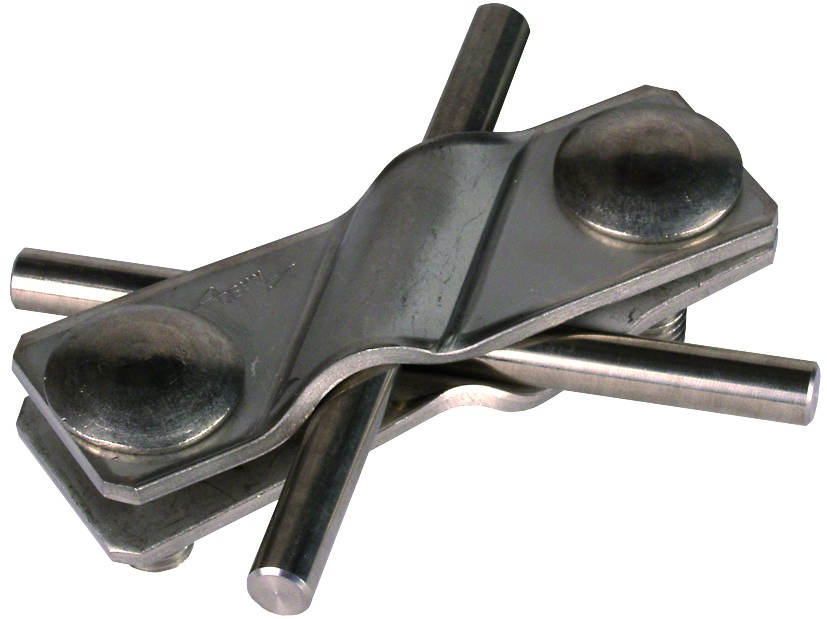 DEHN SV-Klemme NIRO f. Rd 7-10/10mm SVK 7.10 7.10FL30V4A