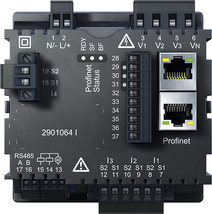 Janitza Electronic Netzanalysator 90-277VAC, 90-250VDC UMG 96RM-PN #5222090