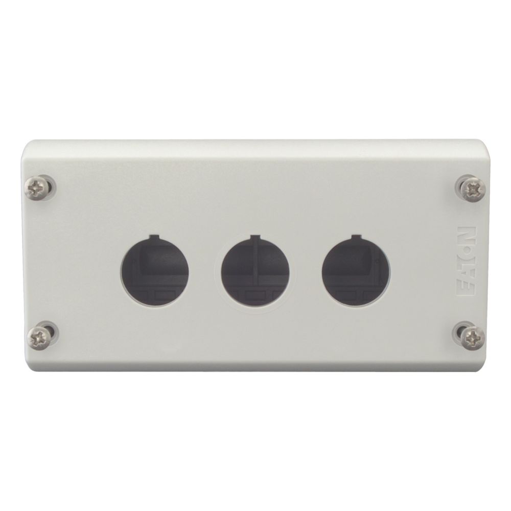 Eaton (Moeller) Aufbaugehäuse f.3 Taster 22mm M22-I3 Eaton (Moeller) Aufbaugehäuse f.3 Taster 22mm M22-I3