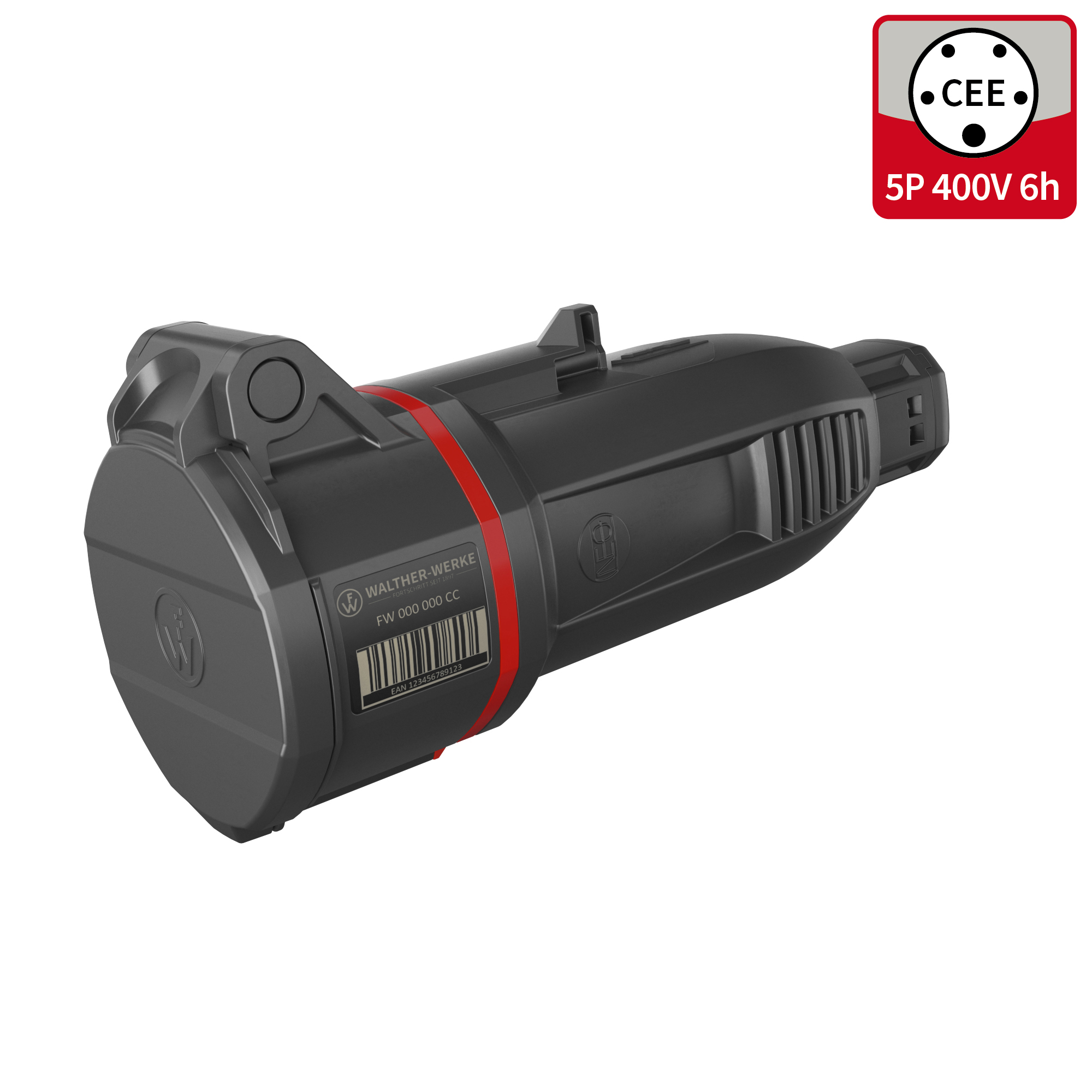 Walther Werke CEE NEO Kupplung 16A 5P 6h IP54 FW310506CC