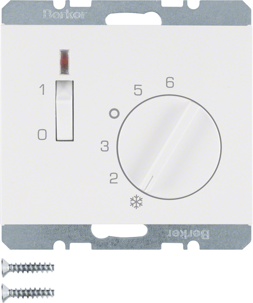 Berker Raumtemperaturregler mit Öffner 20307109