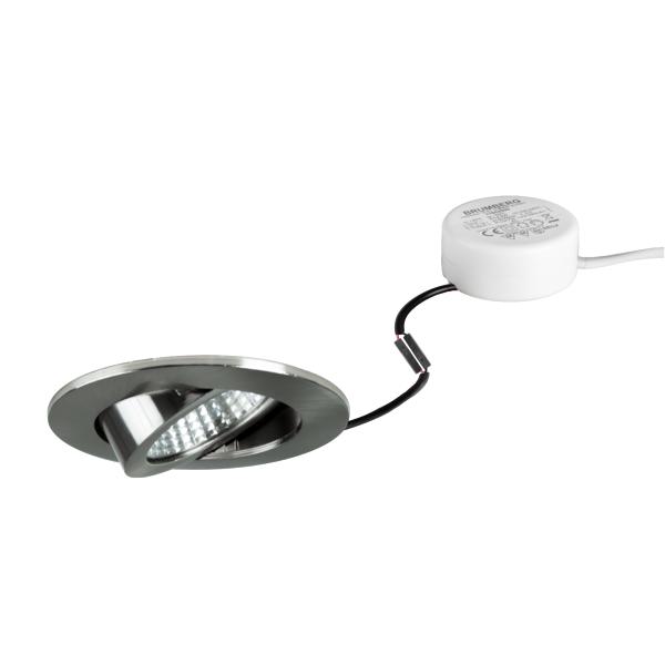 Brumberg Leuchten LED-Einbaustrahler 3000K ni./matt dimm. 40363153