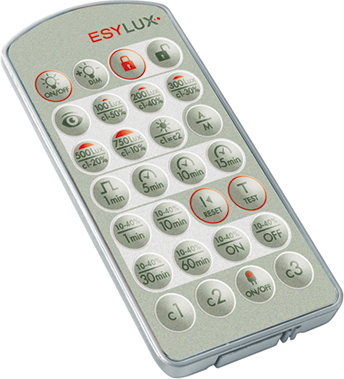 ESYLUX Univ./Fernbedienung  REMOTECONTROLPDiplus