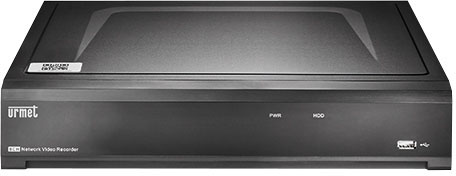Grothe Netzwerkvideorekorder 4CH, H.264 / H.265 NVR 1098/324P
