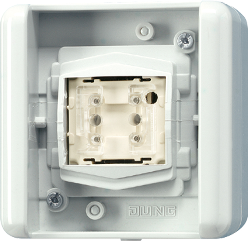 Jung KNX Taster BA 1f. Tasterstellung 8471.01 LED W
