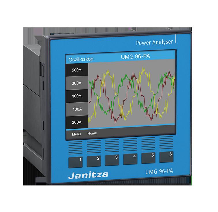 Janitza Electronic Universalmessgerät Uhr/Speicher UMG 96-PA, 90-277V