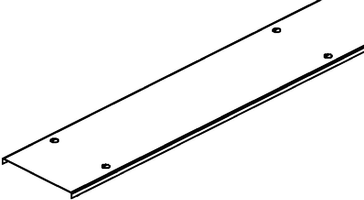 3 M Niedax Kabelrinnendeckel RDV 400