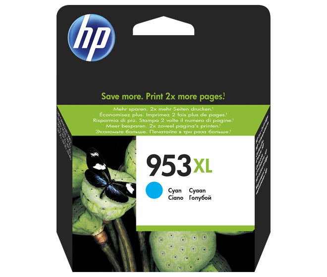 MediaCom-IT Tintenpatrone cyan 953XL/F6U16AE cy