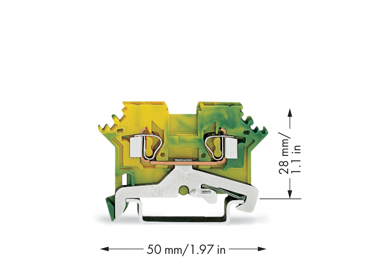 WAGO GmbH & Co. KG Schutzleiterklemme 0,08-2,5mmq gn/gelb 280-607 WAGO GmbH & Co. KG Schutzleiterklemme 0,08-2,5mmq gn/gelb 280-607