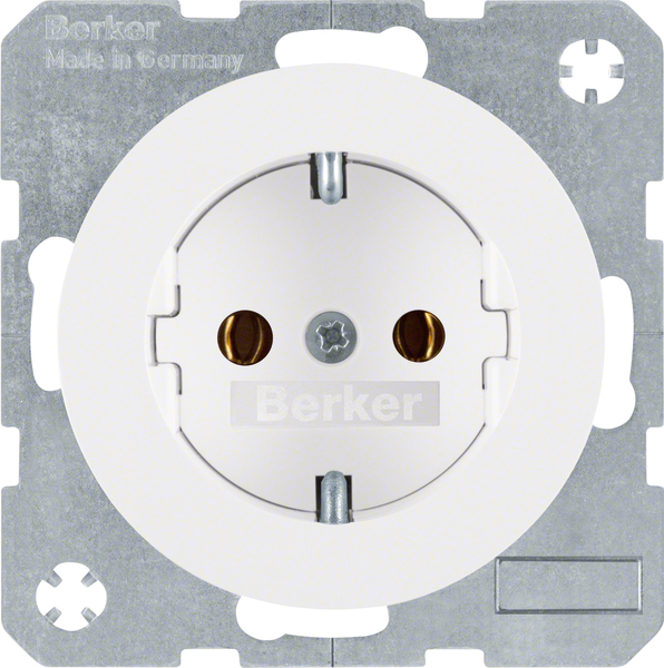 Berker SCHUKO-Steckdose pows/gl 41432089